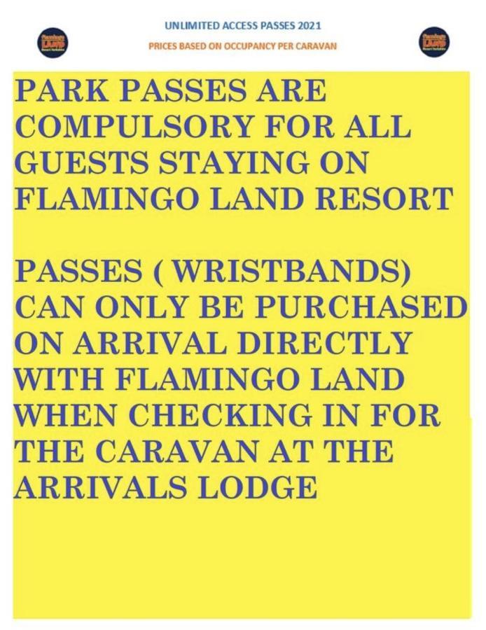 Flamingo Land - Cedar Wood Cw49 Hotell Kirby Misperton Exteriör bild